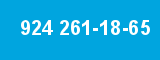 924 261-18-65 924 261-18-65
